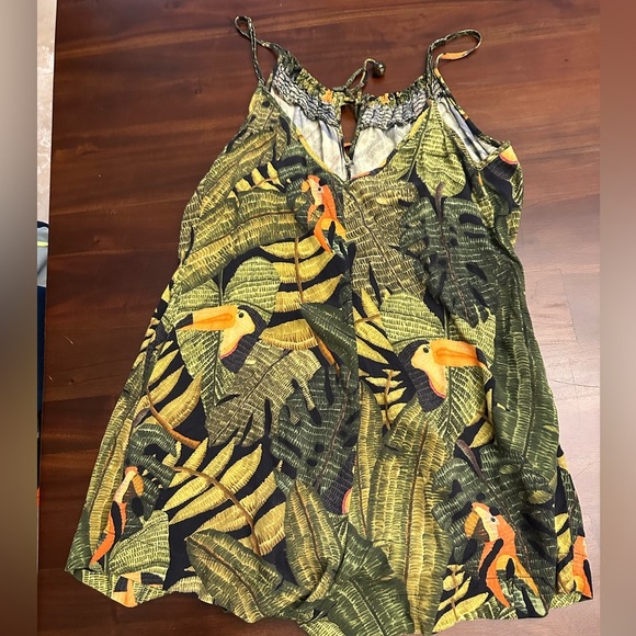 FARM RIO Regatta Farm Toucan Strappy Romper (6) - Picture 2 of 5